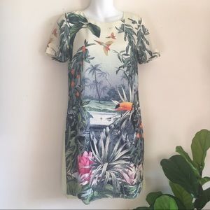 Tropical Rainforest Shift Dress